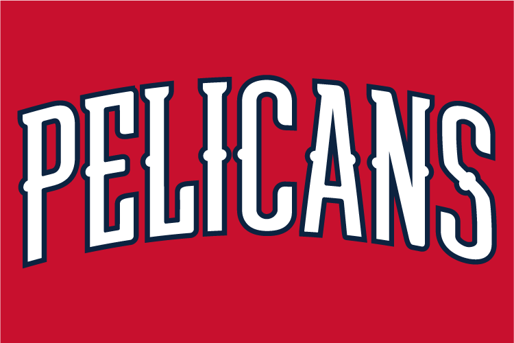 New Orleans Pelicans 2014-Pres Wordmark Logo iron on heat transfer